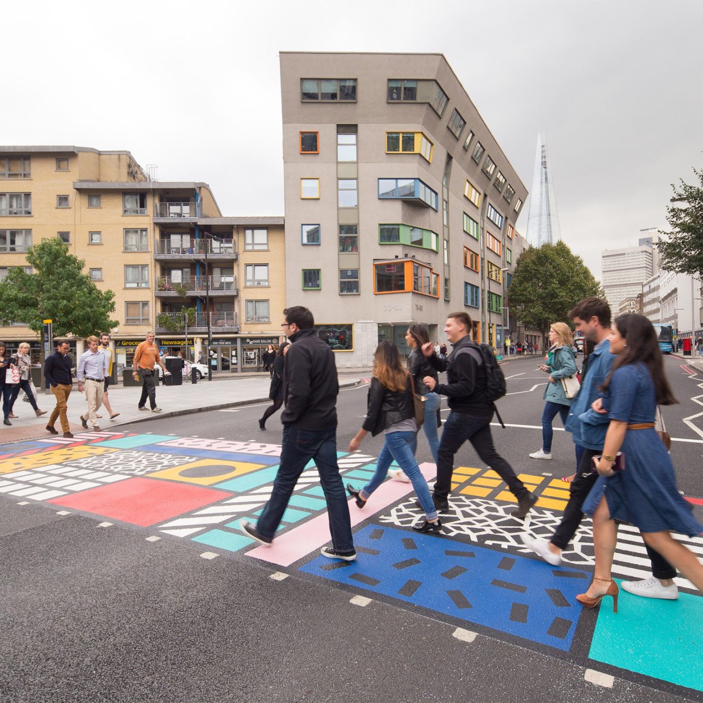 Як Лондон дивує креативністю: дизайнерський пішохідний перехід