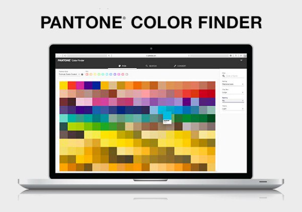 Pantone оновив свій безкоштовний інструмент Finder Color
