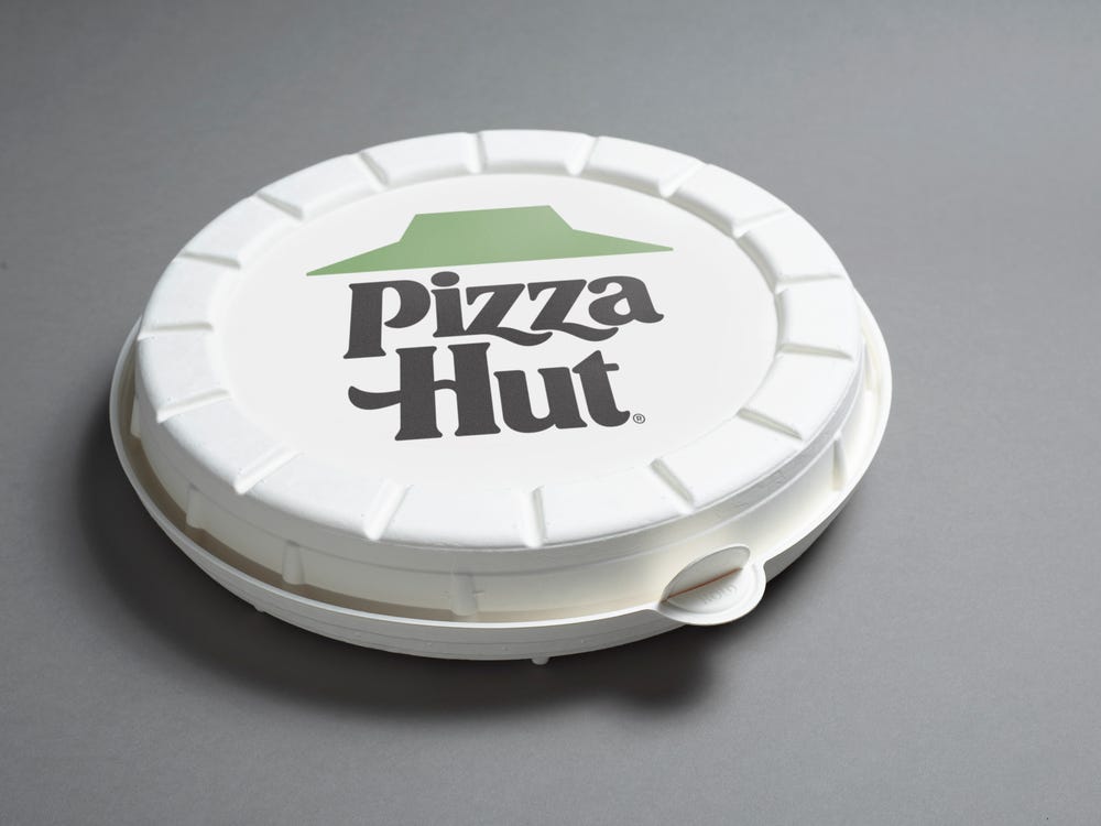 Pizza Hut round cover
